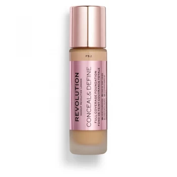 Makeup Revolution Conceal & Define Foundation F9.2