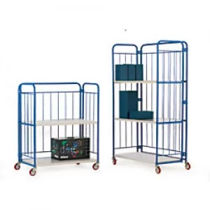 GPC Shelf Trolley Blue Lifting Capacity Per Shelf: 30kg 460mm x 1502mm x 850mm