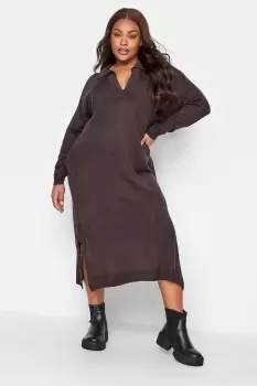 Fine Knit Midi Jumper Dress