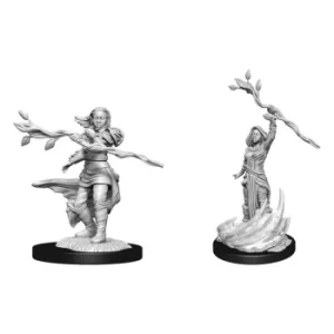 D&D Nolzur's Marvelous Miniatures Unpainted Miniatures Human Druid Female Case (6)