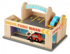 Melissa and Doug Service Station Parking Garage.