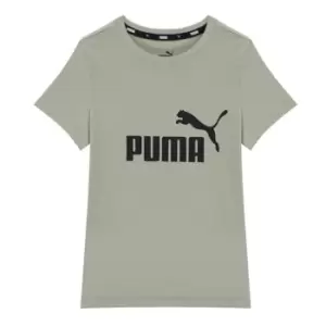 Puma No1 Logo QT Tee Junior Girls - Green