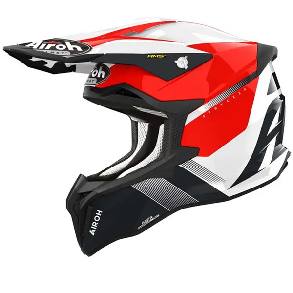 Airoh Strycker Blazer Red Offroad Helmet S