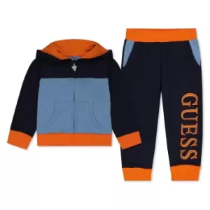 Guess Colour Block Tracksuit - Blue