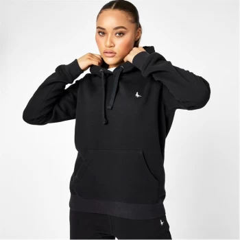 Jack Wills Astbury Pheasant Logo Hoodie - Black