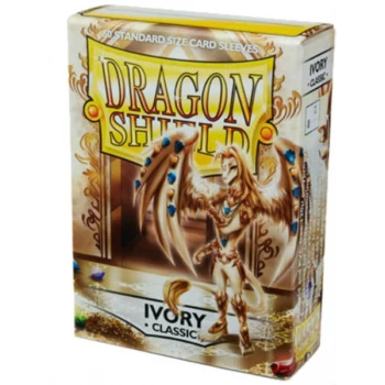 Dragon Shield Ivory Classic Card Sleeves - 60 Sleeves