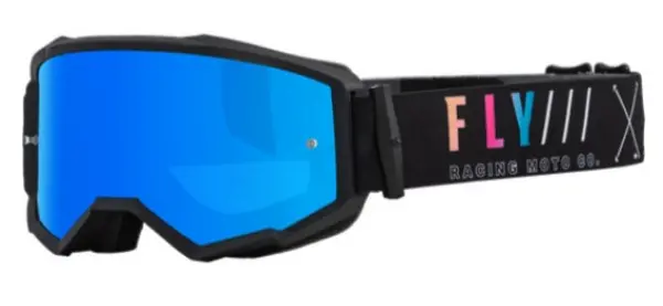 FLY Racing Zone Goggle S.E. Avenger Black Sunset (Mirror Lens)