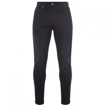 Firetrap Slim Jeans Mens - Black Wash