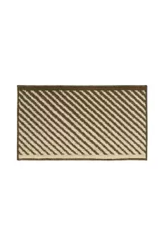 Stellar Machine Washable Latex Backed Doormat, 40x70cm, Brown