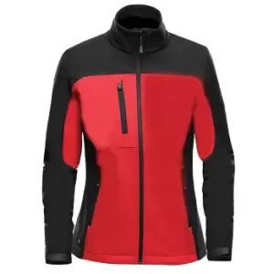 Stormtech Womens/Ladies Cascades Soft Shell Jacket (S) (Bright Red/Black)