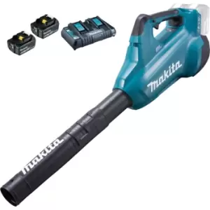 Makita DUB362 Twin 18v LXT Cordless Brushless Blower 2 x 6ah Li-ion Charger