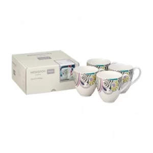 Monsoon Cosmic 4 Piece Large Mug Set- Boxed Set