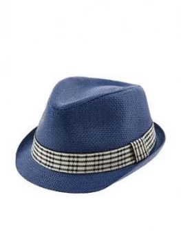 Monsoon Boys Billie Trilby Hat - Blue