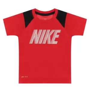 Nike Dri-Fit Short Sleeve Tee Infant Boys - Red