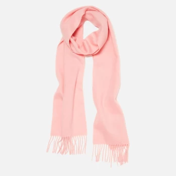 Barbour Womens Lambswool Woven Scarf - Blush Pink