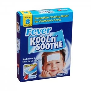 Kool 'n' Soothe Fever For Children 4 Cooling Pads