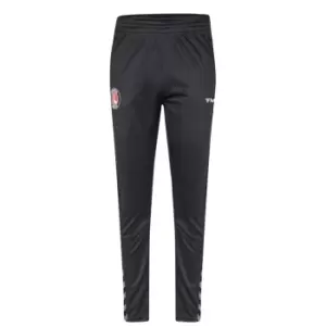 Hummel Charlton Athletic Tracksuit Bottoms Juniors - Black