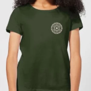 Crystal Maze Fast And Safe Pocket Womens T-Shirt - Forest Green - XL