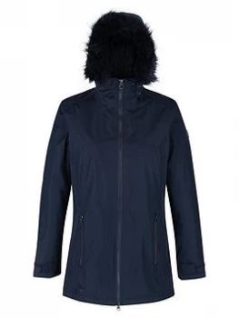 Regatta Myla Waterproof Jacket - Navy, Size 10, Women