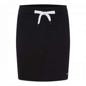 DKNY Solid Logo Skirt - Black