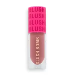 Makeup Revolution Blush Bomb Cream Blusher Rose Lust