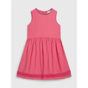 Tommy Hilfiger Ceremonial Lace Tape Dress Slvls - Pink