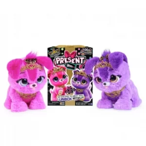 Present Pets Sparkle Princess Interactive Puppy Soft Toy