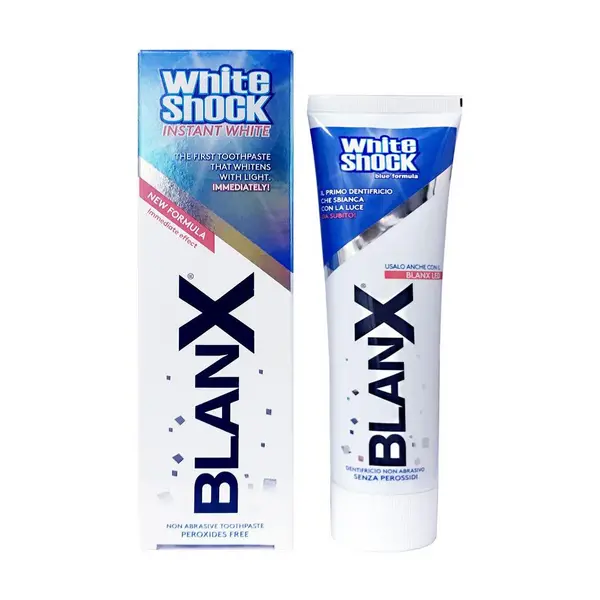 Blanx White Shock Blue Formula Whitening Toothpaste 75ml