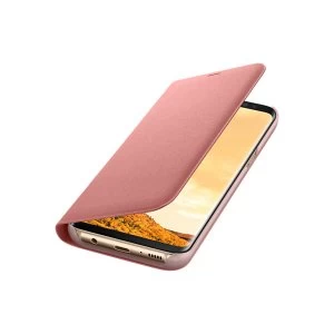 Samsung EF-NG950PPEGWW Galaxy S8 LED View Cover in Pink