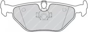 Ferodo FDB1301 Brake Pad Set Rear Axle Premier Car