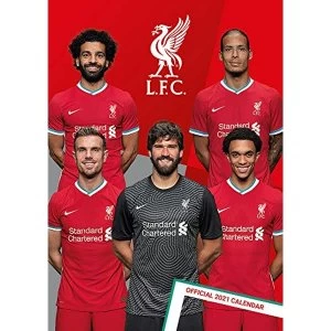 Liverpool FC Calendar 2021