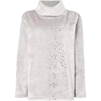 Maison De Nimes Foil flecked snuggle top - Grey