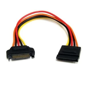 StarTech 8" 15 pin SATA Power Extension Cable