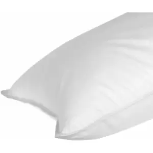 HOMESCAPES Kids Super Microfibre 40 x 60cm Toddler Pillow - White