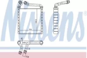 Nissens Radiator Heat Matrix 73979