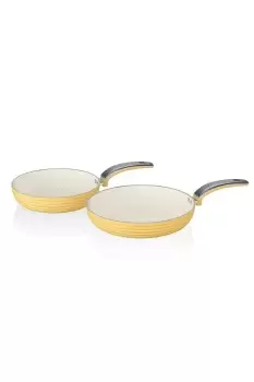 Retro 2 Piece Frying Pan Set