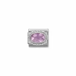 Nomination 330604/003 Composable Classic FACETED CZ In Jewellery