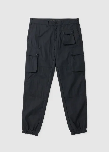 Belstaff Mens Trialmaster Cargo Trousers In Black