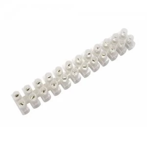 Zexum 10A 12 Way Terminal Connector Strip - Single