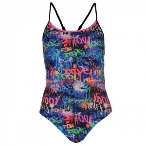 Zoggs Saber Starback Swimsuit Ladies - Multi