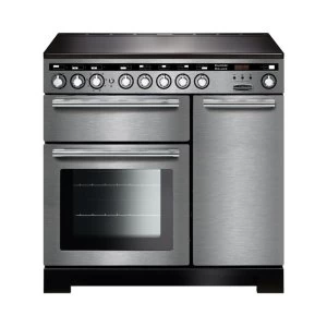 Rangemaster EDL90EISSC 117330 Encore Deluxe 90cm Induction Range Cooker SSChrome