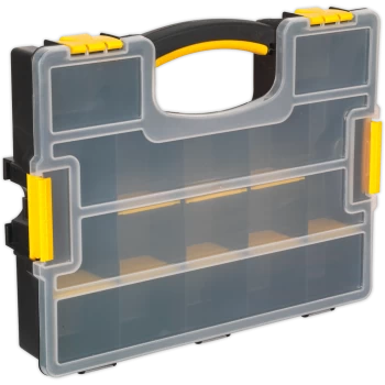 Sealey Stackable 15 Compartment Organiser Case