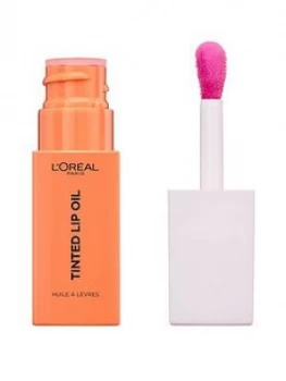 LOreal Paris Lip Spa Lip Oil 01 Jelly Peach, Hot Cerise, Women