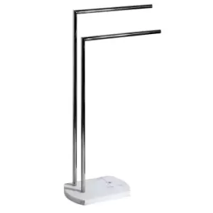 Showerdrape Octavia Towel Stand - White