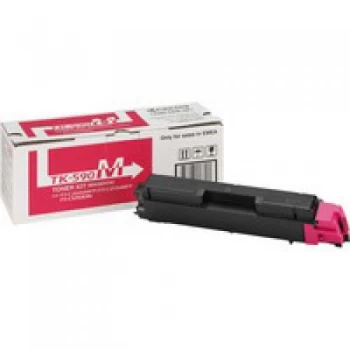 Kyocera TK590M Magenta Laser Toner Ink Cartridge