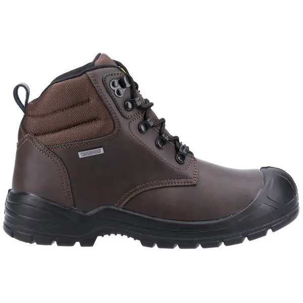 Amblers Safety Mens 241 S3 WR SRC Lace Up Safety Boots UK Size 8 (EU 42) BROWN AMB331-BROWN-8