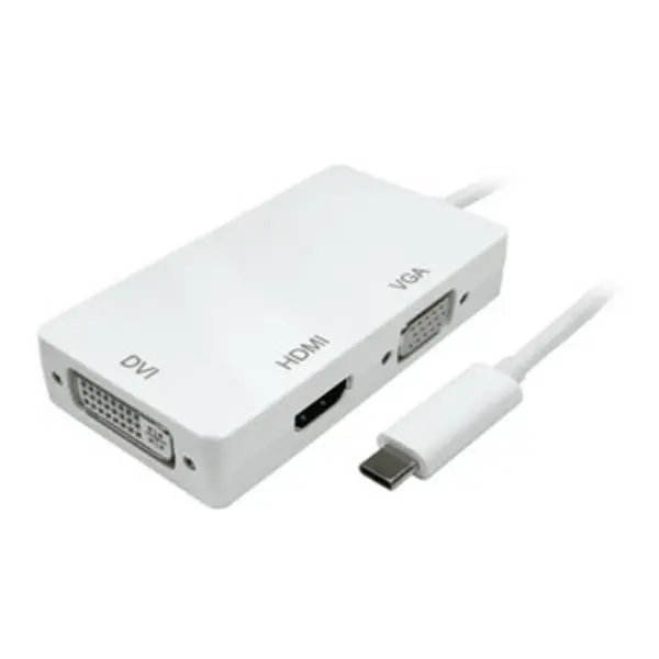 Cables Direct Cables Direct USB3C-HDV02 laptop dock/port replicator USB 3.2 Gen 1 (3.1 Gen 1) Type-C White USB3C-HDV02