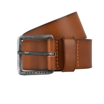 Boss Jeeko Leather Belt - Brown