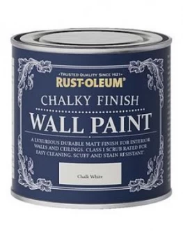 Rust-Oleum Chalky Wall Paint Chalk White 125Ml