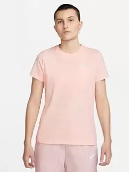 Nike NSW Club T-Shirt - Pink Size XS Women